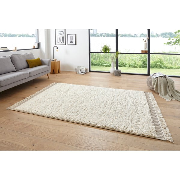 Kreminės baltos spalvos kilimas Mint Rugs New Handira Lompu, 194 x 290 cm-image-2