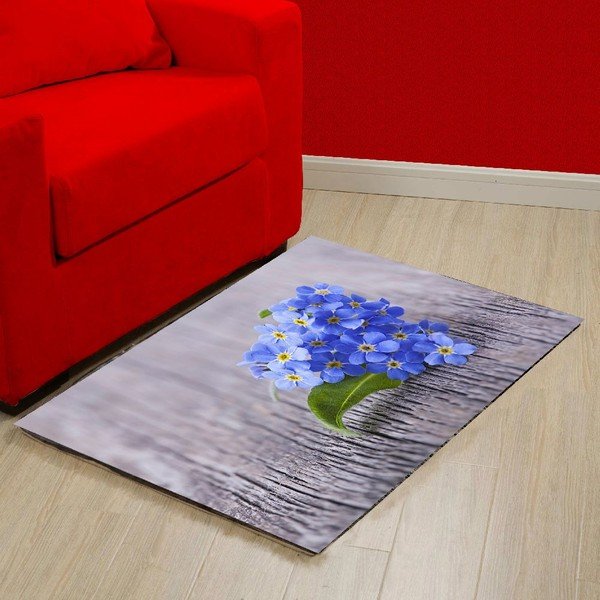 Vinilinis kilimėlis Blue, 52 x 75 cm-image-2
