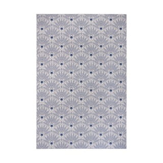 Mėlynos ir pilkos spalvos lauko kilimas Ragami Amsterdam, 80 x 150 cm