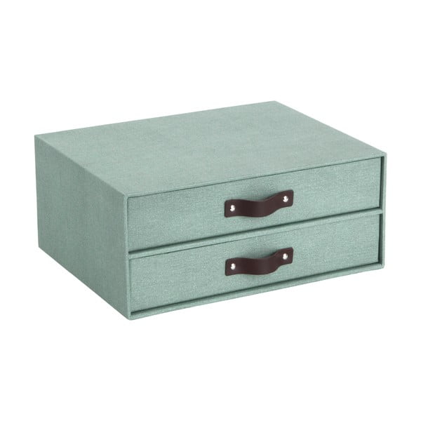 Žalios spalvos iš kartono biuro organizatorius į stalčių Birger Canvas Paper Laminate – Bigso