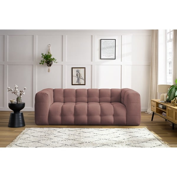 Rožinė sofa 232 cm Cloud - Bobochic Paris-image-1