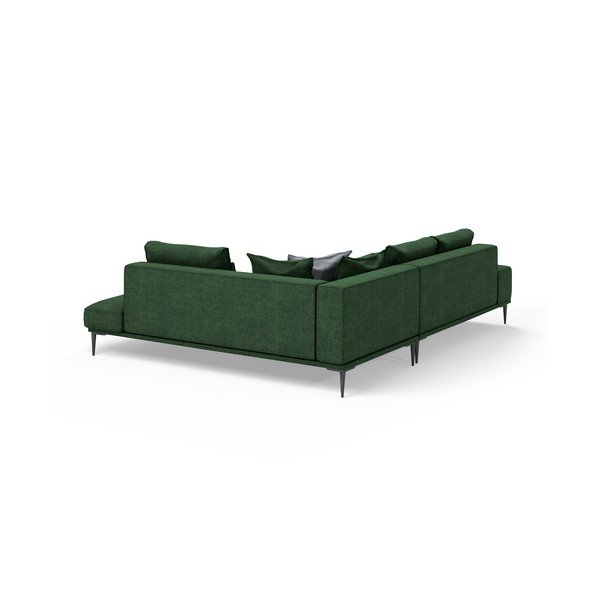 Žalia sofa-lova Interieurs 86 Liege, kampas dešinėje-image-3