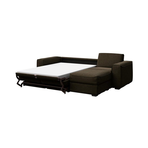Rudos spalvos sofa-lova su keičiamu gultuvu MESONICA Munro, 288 cm-image-3