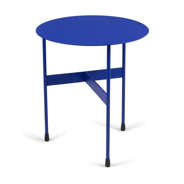 Apvalios formos šoninis stalas iš metalo 40x40 cm Mira – Spinder Design
