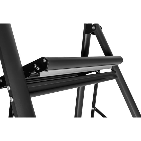 Juodos kopėčios Wenko Compact, aukštis 91,5 cm-image-4