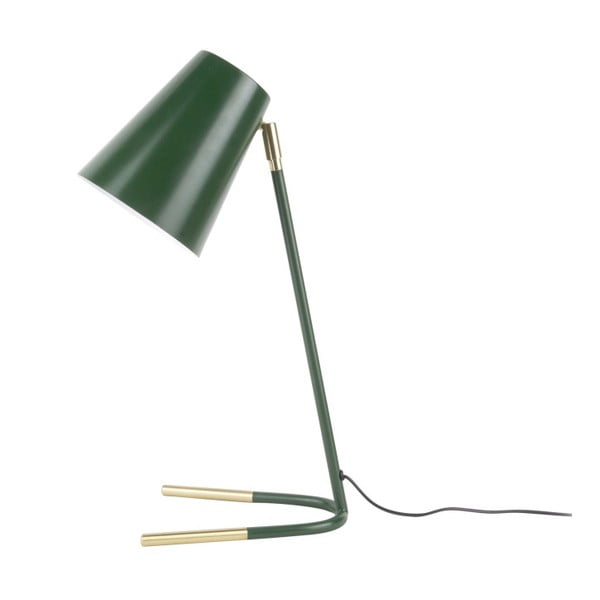 Žalias stalinis šviestuvas su aukso detalėmis "Leitmotiv Noble