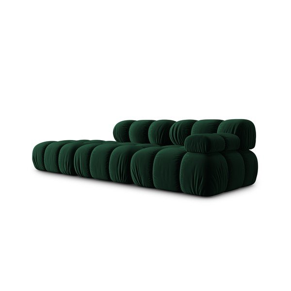Sofa žalios spalvos iš velveto 282 cm Bellis – Micadoni Home-image-3