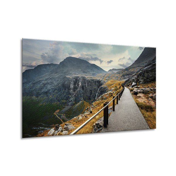 Styler Glasspik Vaizdai Norvegija Kalnai, 80 x 120 cm-image-1