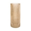 Šviesiai ruda stiklo vaza PT LIVING Allure, aukštis 30 cm