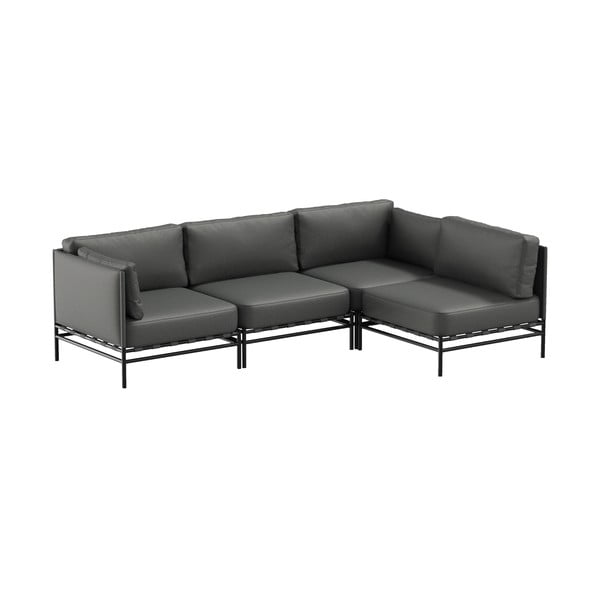 Sodo modulinė sofa tamsiai pilkos spalvos 234 cm Dandy – Sit Sit