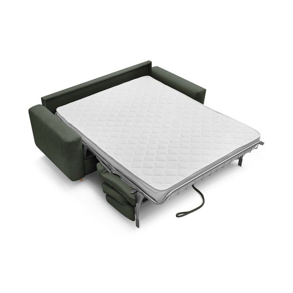 Žalios spalvos sofa miegojimui/sulankstoma 220 cm Cocoone – Bobochic Paris-image-3