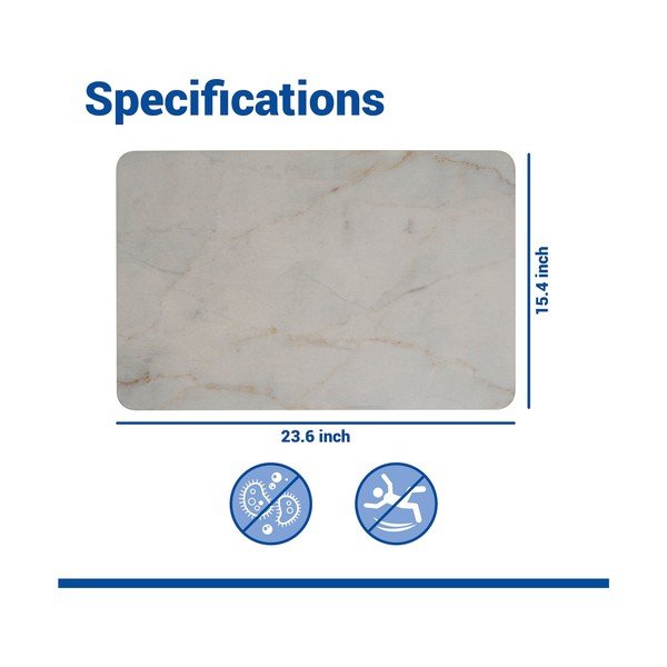 Taupe spalvos iš diatomito vonios kilimėlis 39x60 cm Itamos – Wenko-image-3