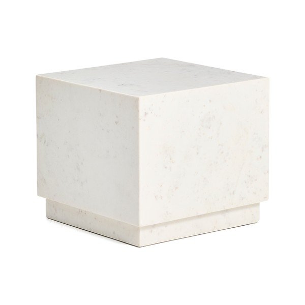 Iš marmuro šoninis stalas 40x40 cm Sorein – Kave Home