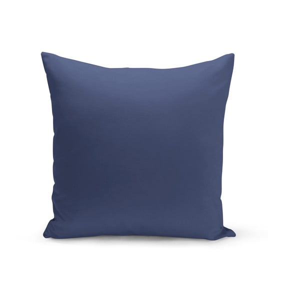 Jūros mėlyna pagalvėlė su "Lisa" užpildu, 43 x 43 cm