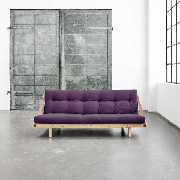 Kintama sofa "Karup Jump" Natūrali / violetinė