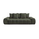 Žalios spalvos iš šenilinio audinio sofa 278 cm Everest – Bobochic Paris