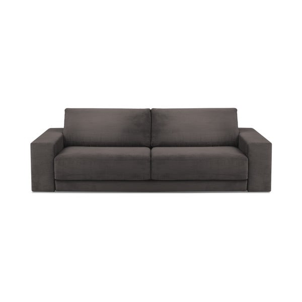 Ruda aksominė sofa-lova Milo Casa Donatella