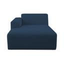 Iš boucle modulinė sofa tamsiai mėlynos spalvos (su kairiuoju kampu) Roxy – Scandic