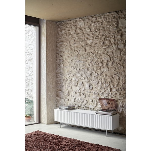 TV spintelė baltos spalvos 180x52 cm Sierra – Teulat-image-1