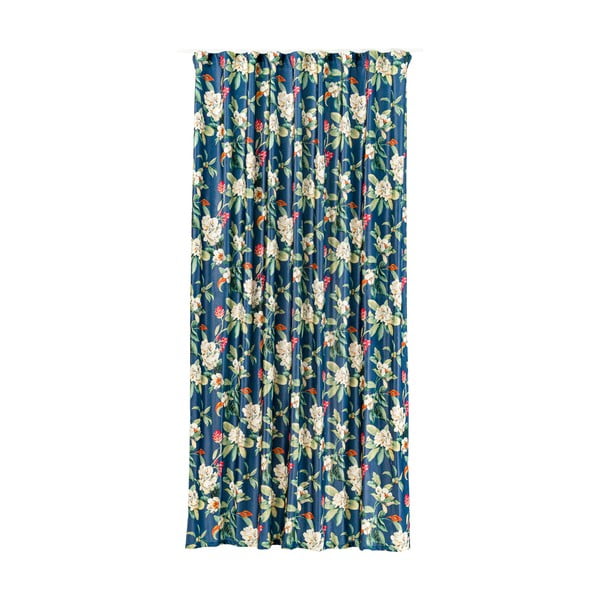 Užuolaida iš velveto žalios spalvos/mėlynos spalvos 140x260 cm Kerida – Mendola Fabrics