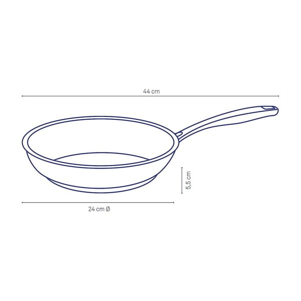Nerūdijančio plieno keptuvė "Kela Flavoria", ø 24 cm-image-3