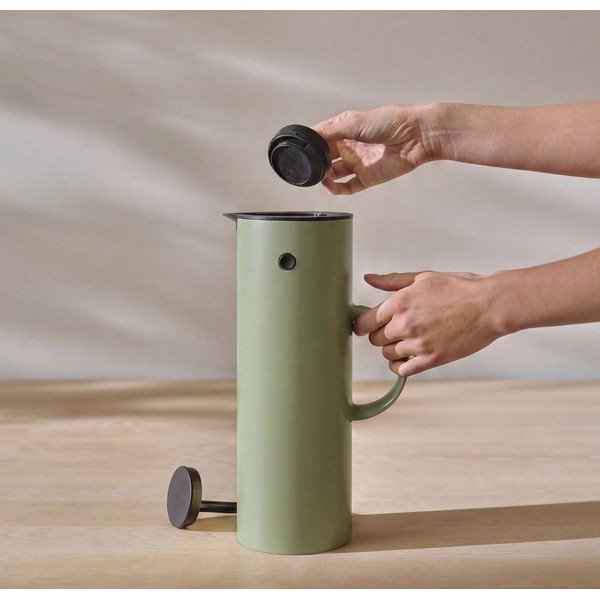 Žalios spalvos iš plastiko termosas 1 l EM77 – Stelton-image-1