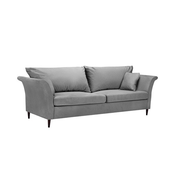 Šviesiai pilka sofa lova su daiktadėže Mazzini Sofos Pivoine-image-2