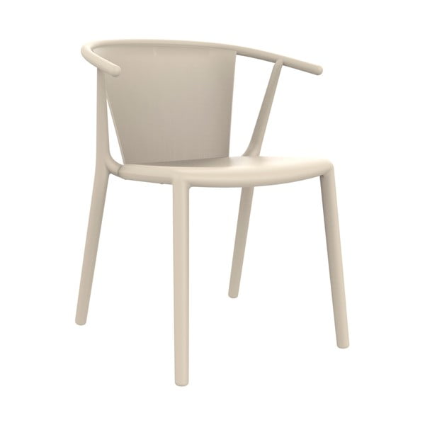 2 dramblio kaulo spalvos baltų sodo kėdžių rinkinys "Resol Steely