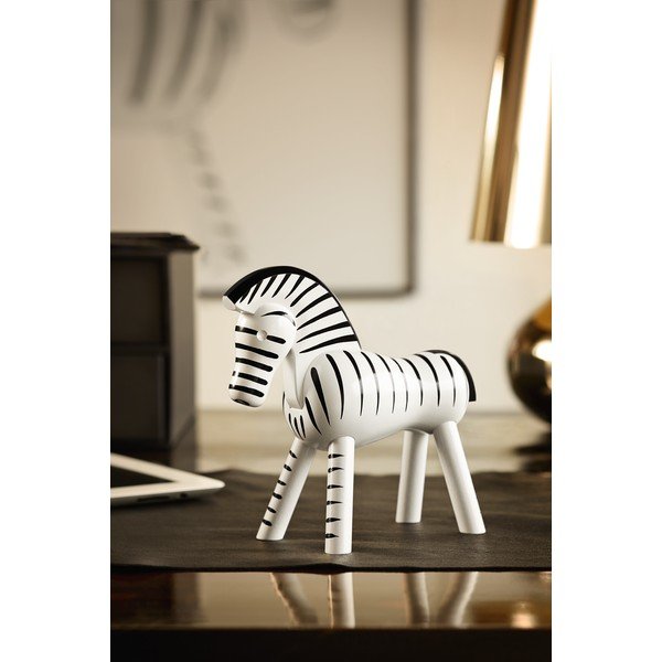 Statulėlė iš ąžuolo masyvo Kay Bojesen Denmark Zebra-image-2