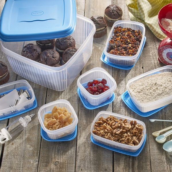 Maisto indas su dangčiu Addis Seal Tight Rectangular Foodsaver, 3 l-image-1