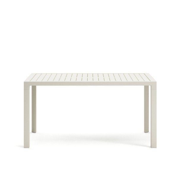 Iš aliuminio sodo valgomojo stalas 77x150 cm Culip – Kave Home