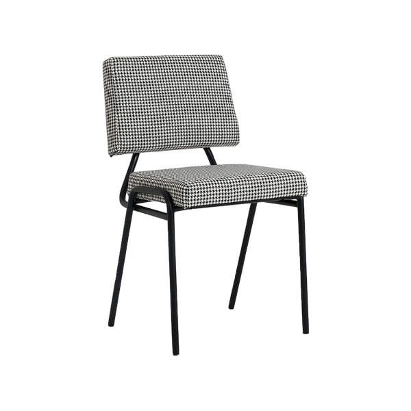 Balta ir juoda valgomojo kėdė Simple - CustomForm