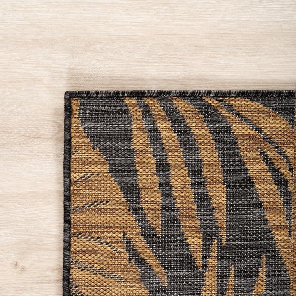 Juodos spalvos/rudos spalvos lauko ir vidaus kilimas 120x170 cm Mira 1451 – Ayyildiz Carpets-image-2