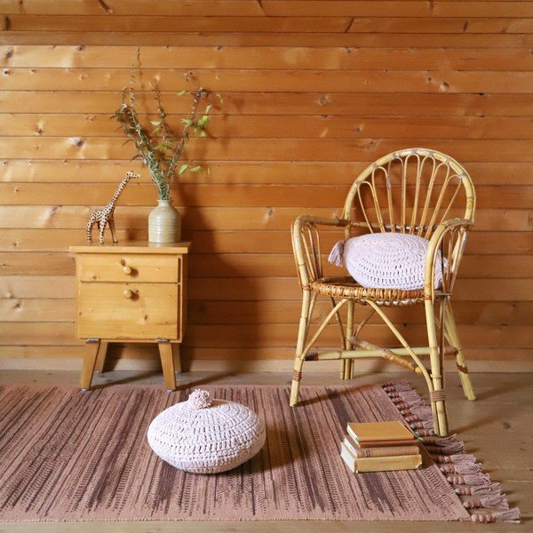 Plytų spalvos kilimas 100x150 cm Loomy - Nattiot-image-1