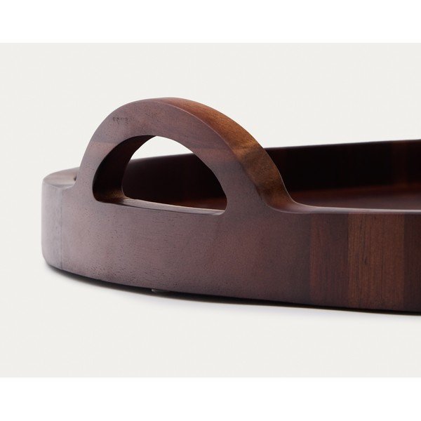 Iš medienos padėklas ø 50 cm Zoa – Kave Home-image-4