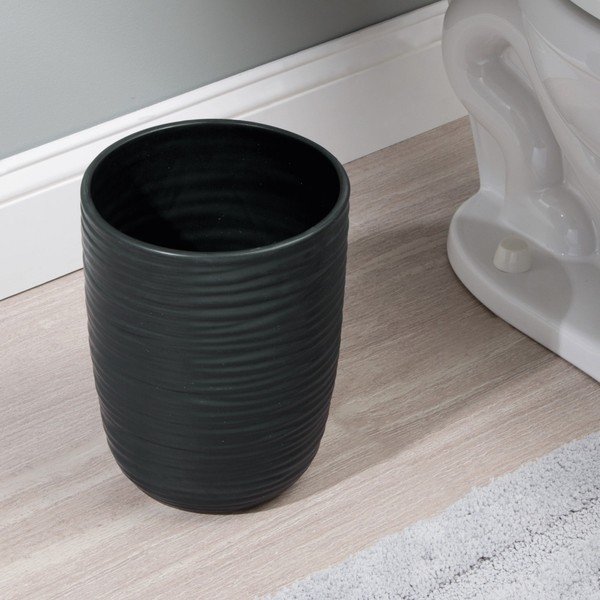 Juoda "InterDesign Arlo" šiukšliadėžė, 5 l-image-1