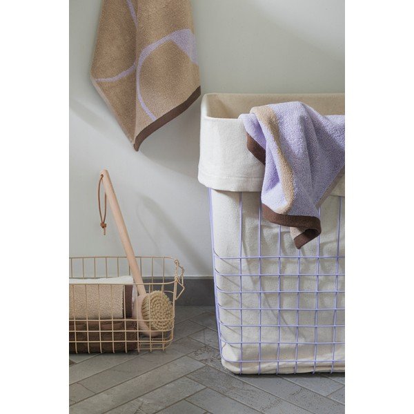 Iš metalo/iš tekstilės skalbinių krepšys violetinės spalvos 64 l Store-It – Mette Ditmer Denmark-image-4