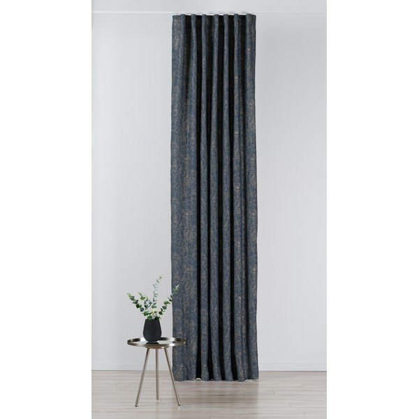 Užuolaida tamsiai mėlynos spalvos/pilkos spalvos 135x280 cm Wayland – Mendola Fabrics-image-1