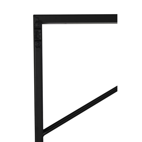 Sieninė iš metalo vyno lentyna juodos spalvos butelių skaičius 16 70x160x6 cm Malbeo – Light & Living-image-4