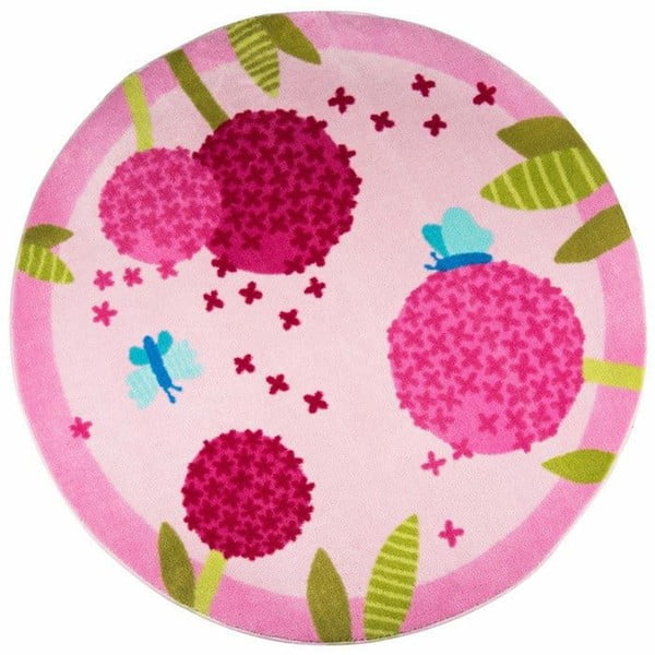 Vaikiškas kilimas Polen Pink, ⌀ 133 cm