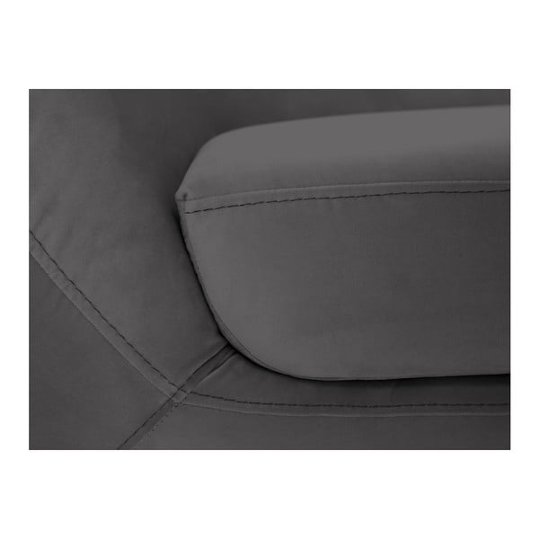 Pilka trijų vietų sofa Mazzini Sofas Amelie-image-3