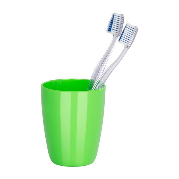 Žalias dantų šepetėlio puodelis "Wenko Cocktail Green