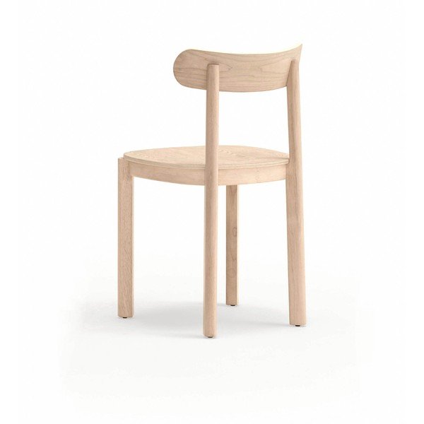 Natūralios spalvos valgomojo kėdė iš uosio Nara – Teulat-image-4