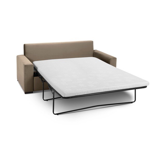 Smėlio spalvos sofa-lova Kooko Home Mezzo-image-4