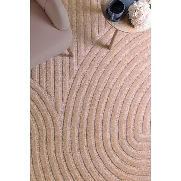 Kilimas iš vilnos rožinės spalvos 160x230 cm Hague – Asiatic Carpets-image-2