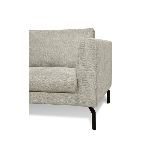 Kampinė sofa šviesiai pilkos spalvos (su kairiuoju kampu) Gomero – Scandic-image-3