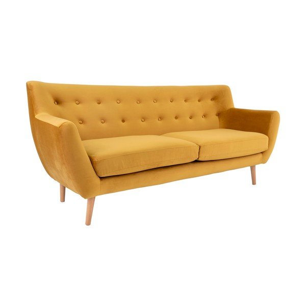 Geltonos spalvos sofa House Nordic Monte-image-1