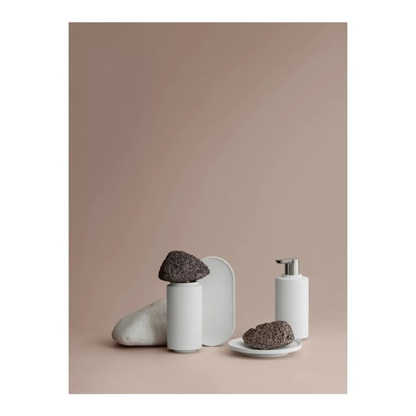 Iš betono muilo dozatorius pilkos spalvos 190 ml Creto – Blomus-image-1