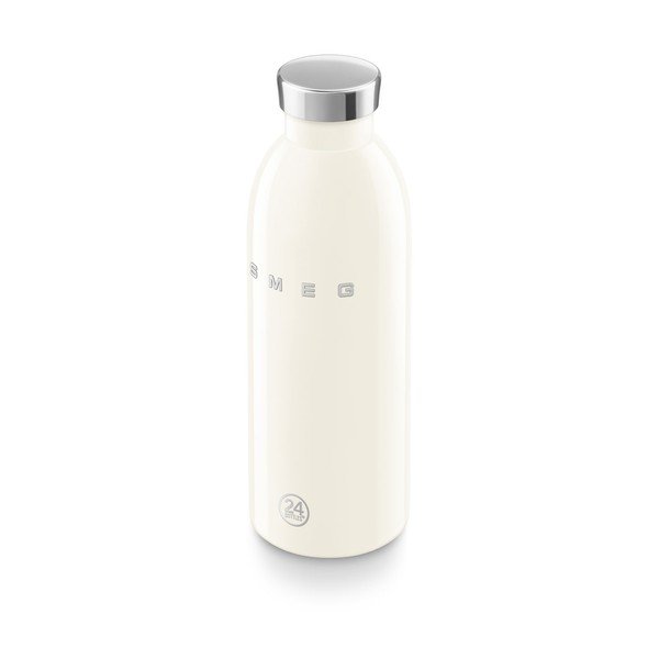 Kreminės spalvos iš nerūdijančio plieno termosas 500 ml 24BOTTLES – SMEG-image-4