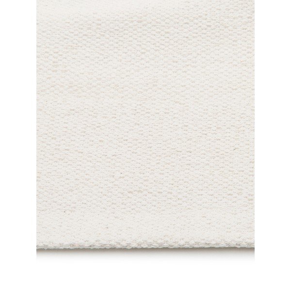 Baltas rankomis austas medvilninis kilimas Westwing Collection Agneta, 70 x 250 cm-image-3